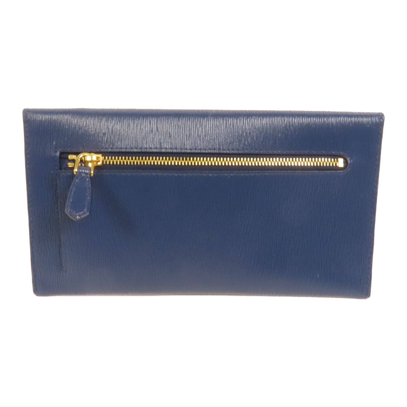 6941 - Prada Envelope Wallet Clutch Blue