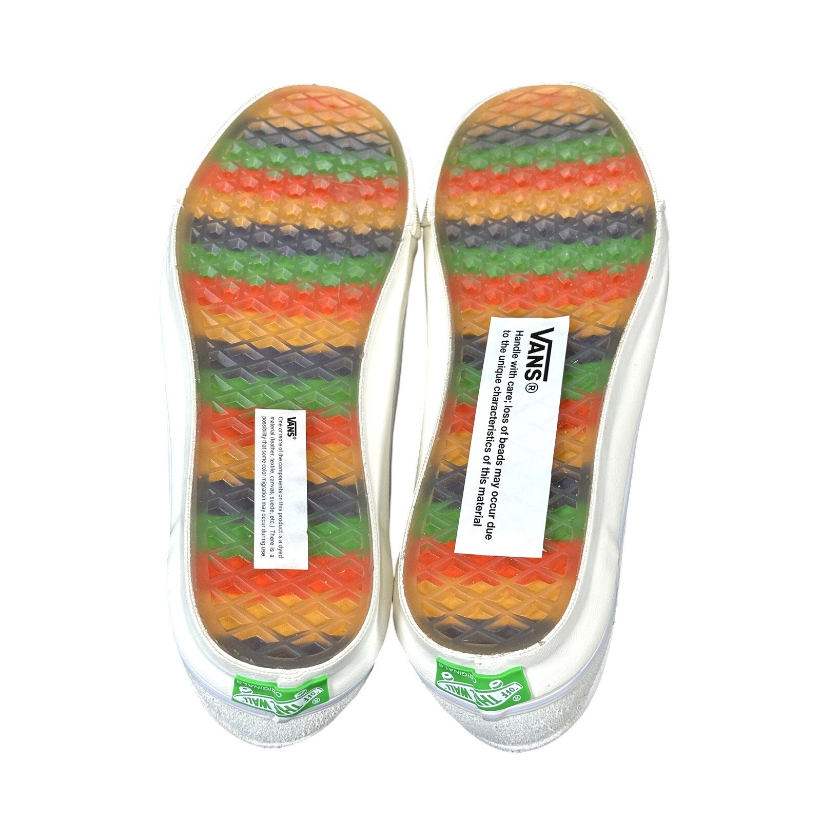 Gucci x Vans Vault OG Old Skool Rainbow Sneakers 8.5 M 10 W NIB