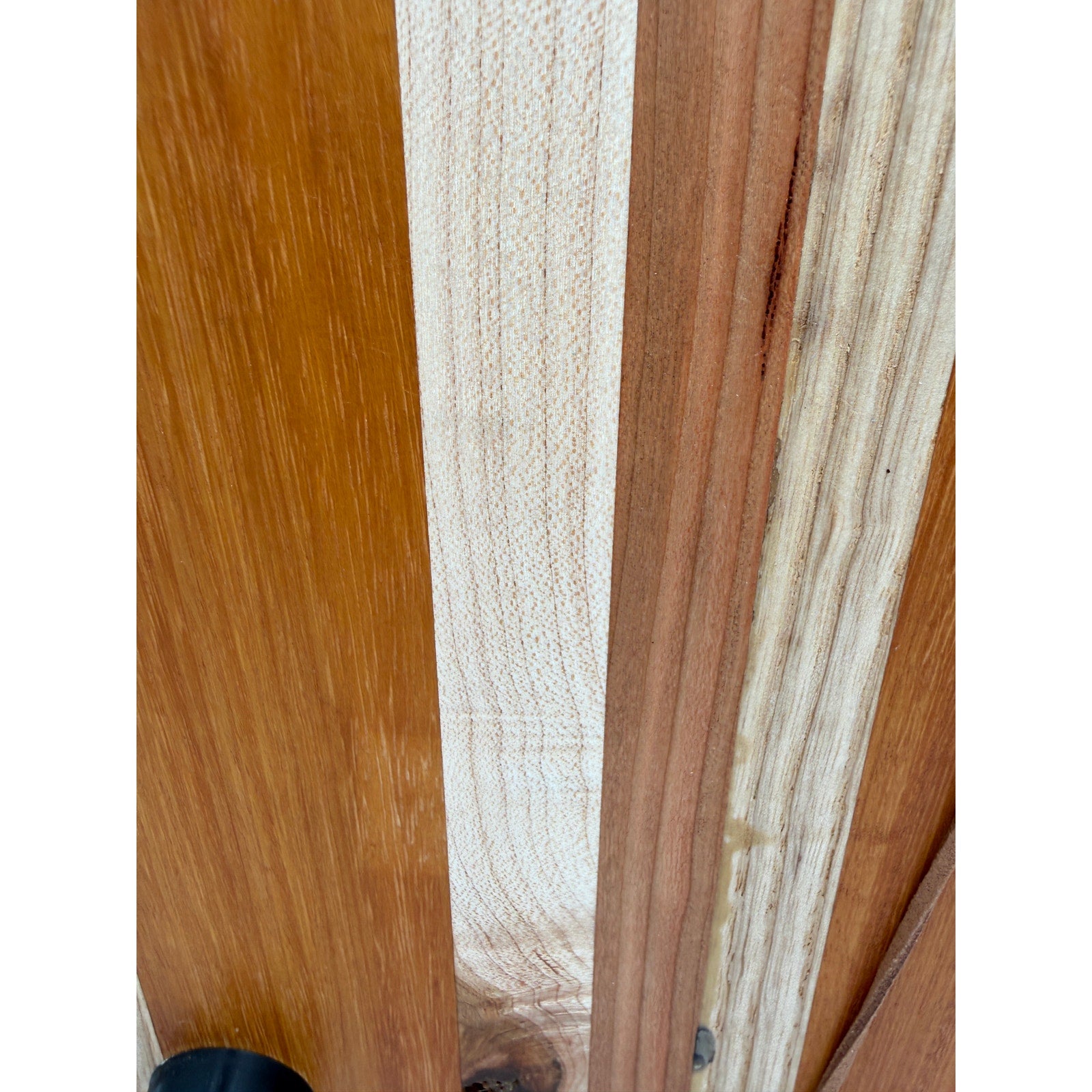 Handmade Hardwood Kitchen Board, edge grain craftsmanship, 15.5 x 8.5 x 1.75, prep and serve, chef quality