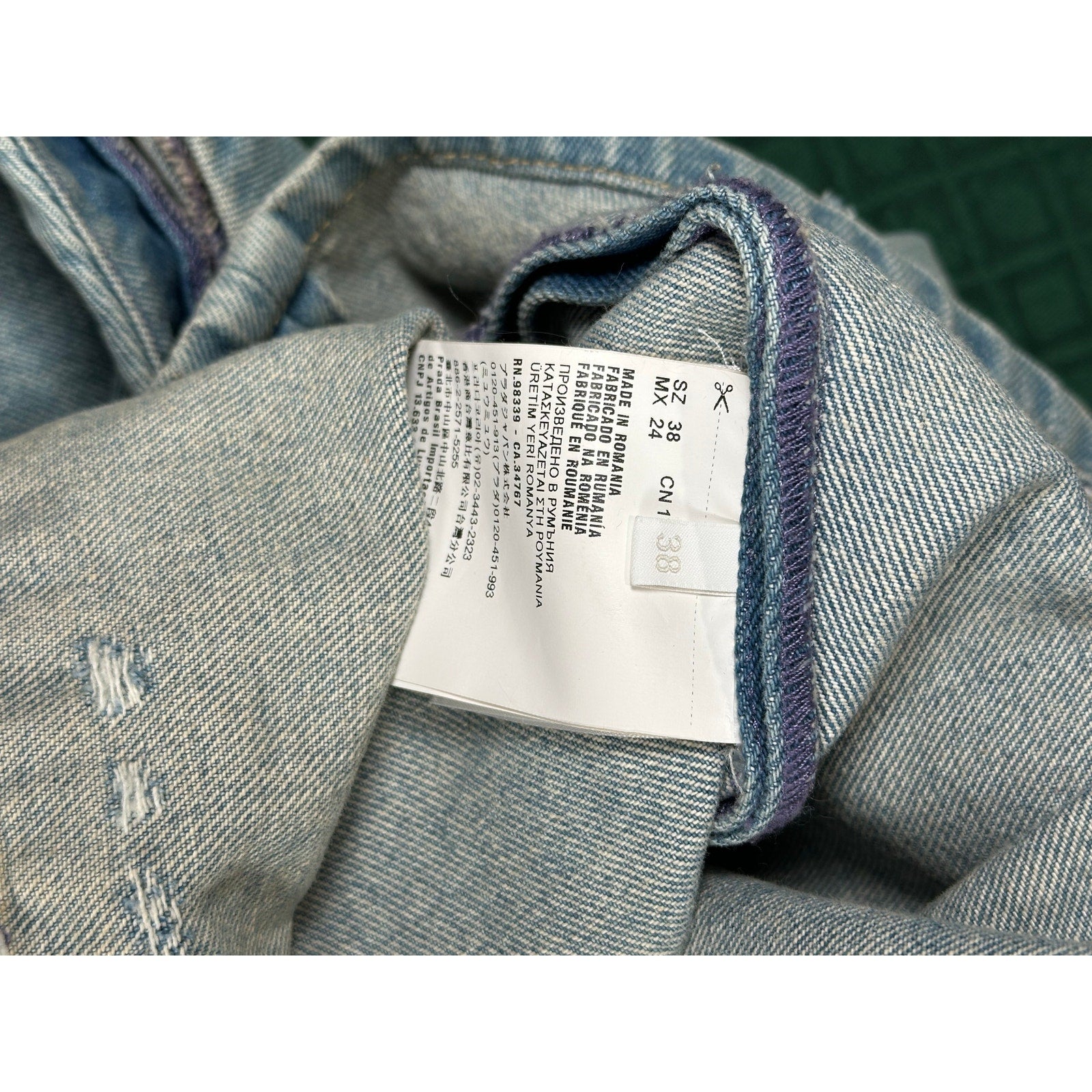 Prada Denim Shift Dress Light Blue Size 38 Excellent Condition