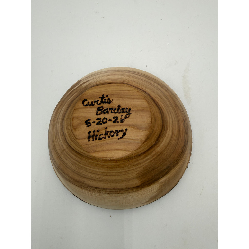 Hand Turned Hard Maple Bowl for Everyday Use, 5.25 x 2 in, durable, functional, hand crafted, food safe finish, small salad or snack