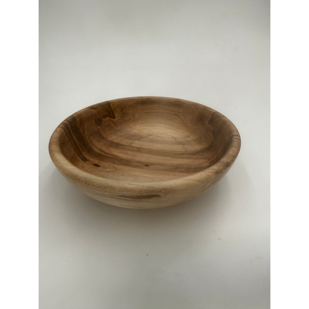 Ambrosia Maple Individual Salad Bowls, Set of 5, Handcrafted Wood, 5.25 x 1.75 Inches, SKU 1467