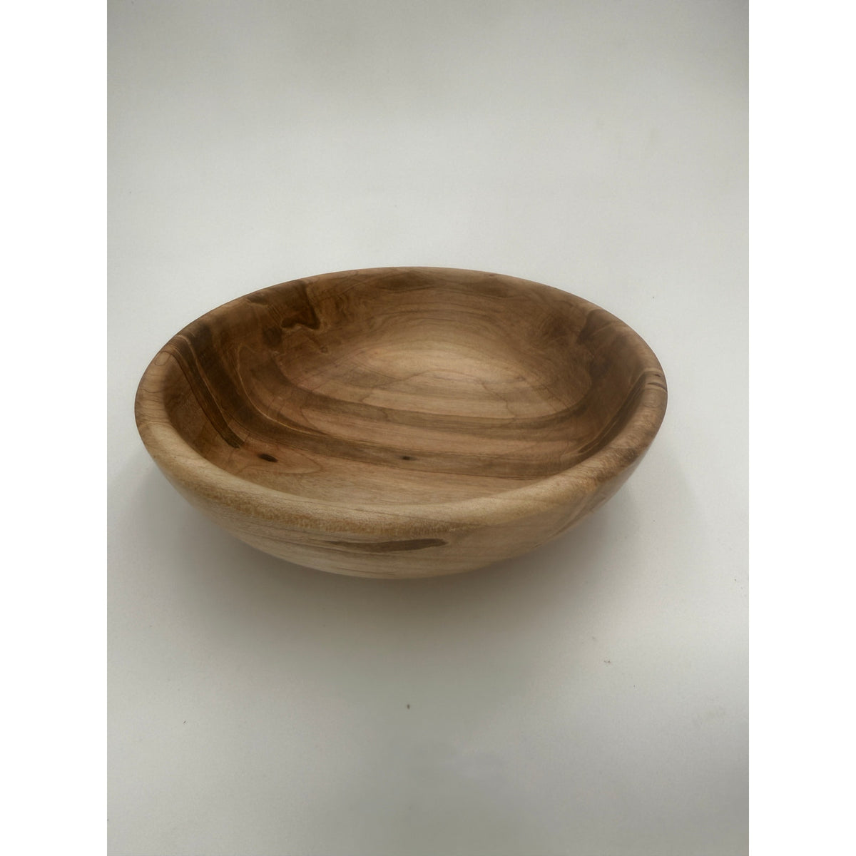 Ambrosia Maple Individual Salad Bowls, Set of 5, Handcrafted Wood, 5.25 x 1.75 Inches, SKU 1467