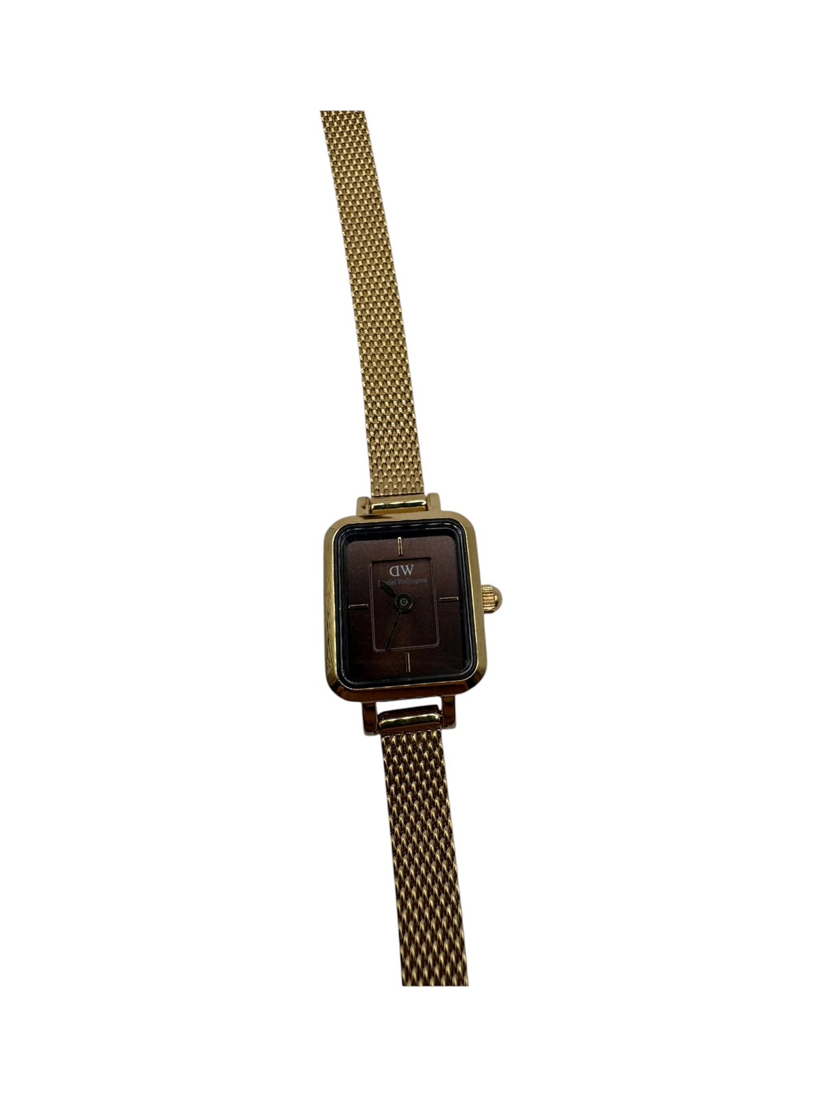 Daniel Wellington Quadro Mini Evergold Amber DW00100654 Gold Brown Watch - Image 2