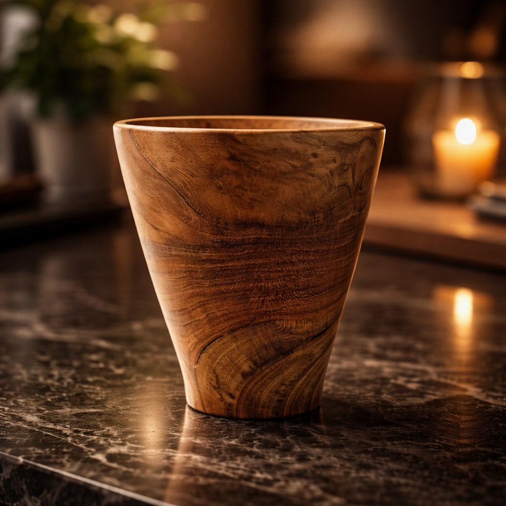 Honey Locust Hand Turned Bowl