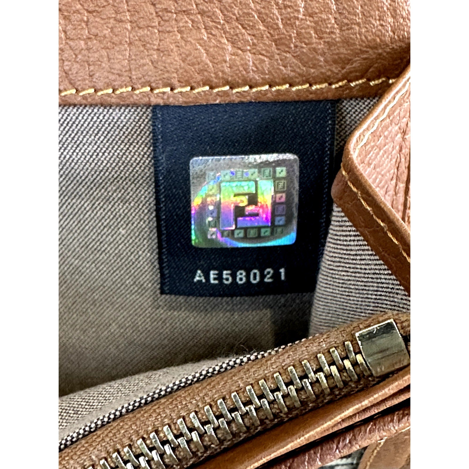 Fendi Zucca Monogram Long Wallet