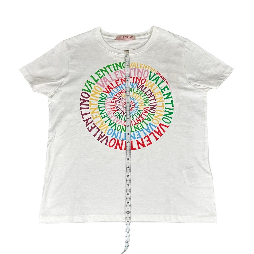 Valentino Loop Jersey T-Shirt Size M Made in Italy NWT
