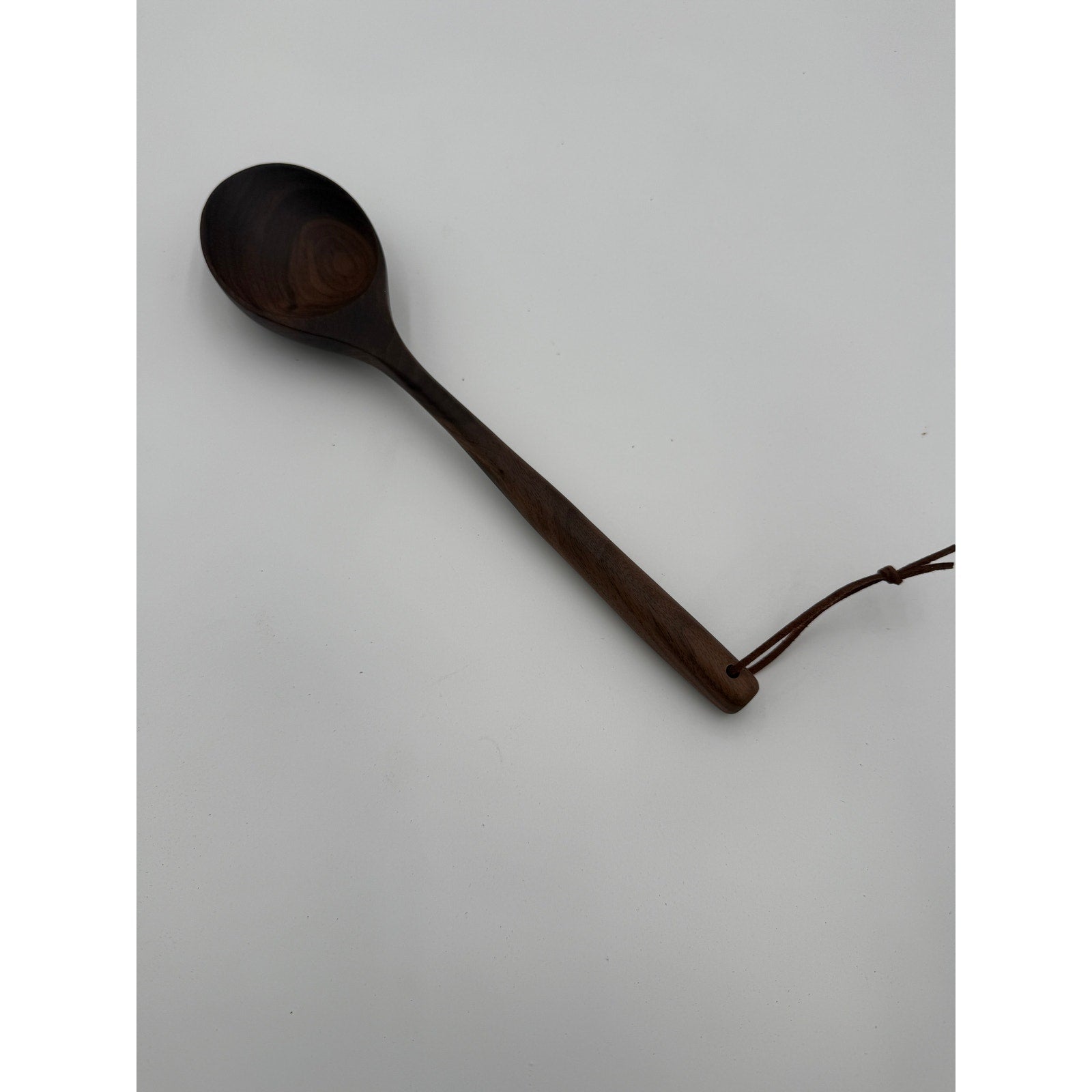 Walnut Wooden Spoon for Everyday Cooking, 12 Inch Long, Food Safe Utensil, SKU 1465