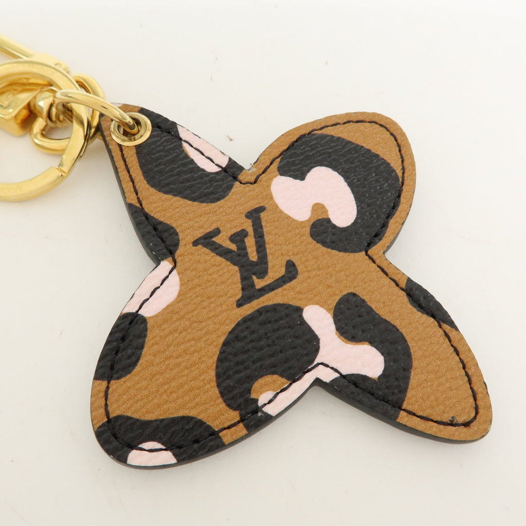 7411 - Louis Vuitton Illustre Wild At Heart Bag Charm Key Ring