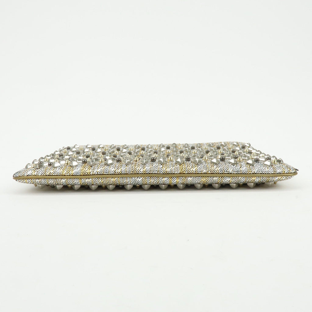 7410 - Christian Louboutin Glitter Patent Leather Crossbody Bag