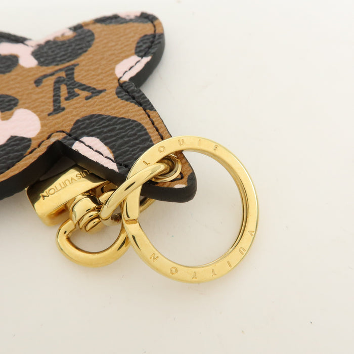 7411 - Louis Vuitton Illustre Wild At Heart Bag Charm Key Ring
