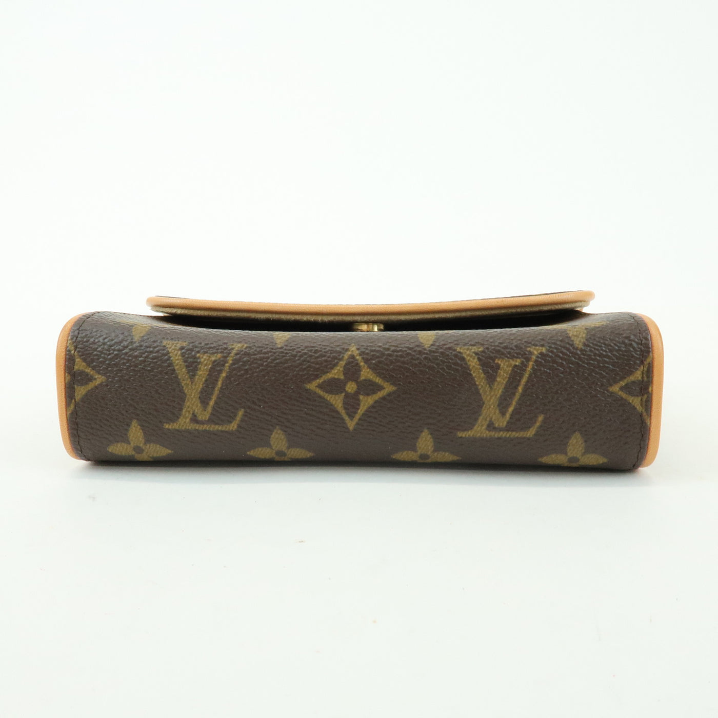 7082 - Louis Vuitton Monogram Pochette Florentine Waist Bag Brown M51855 Brown