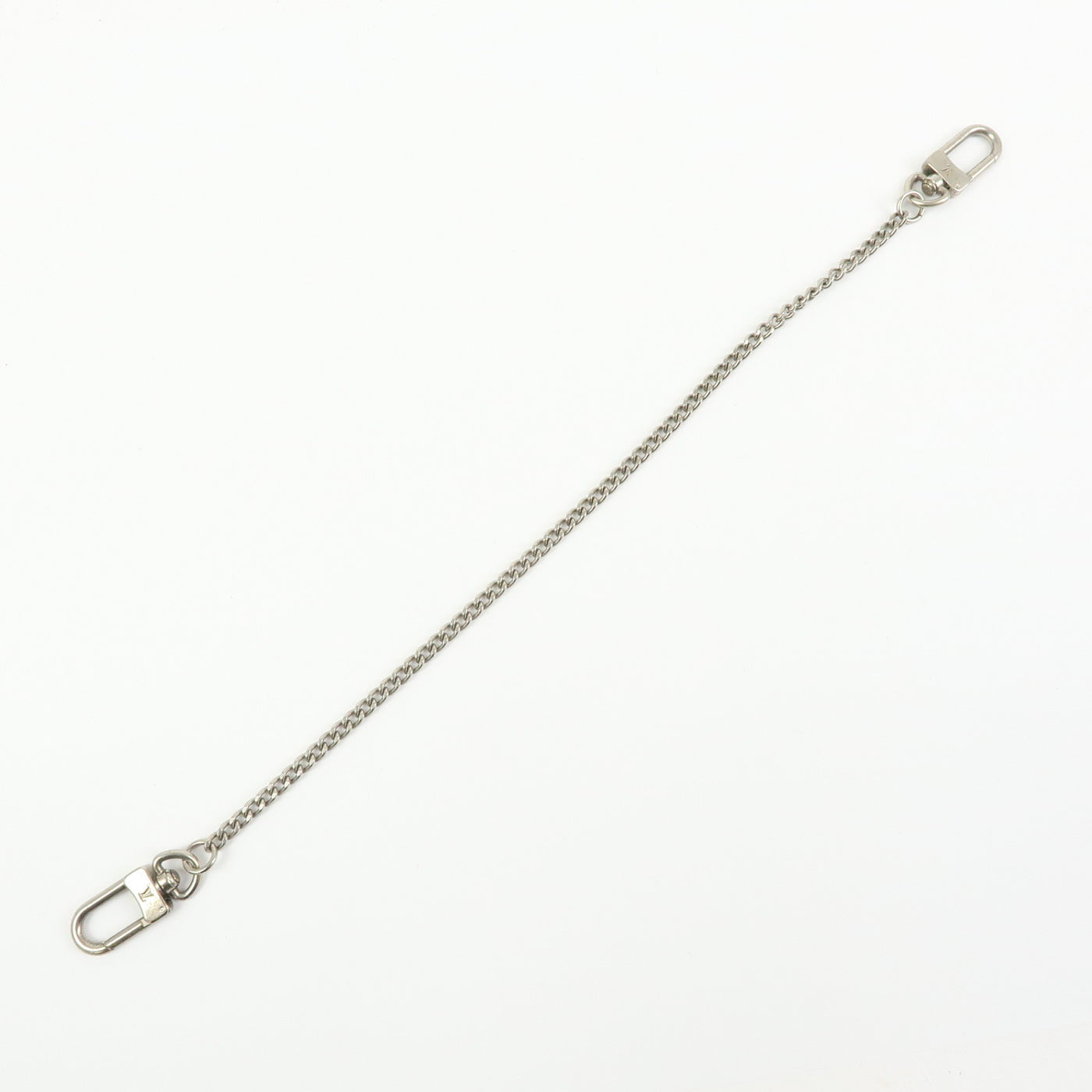 7071 - Louis Vuitton Metal Key Chain Strap Silver