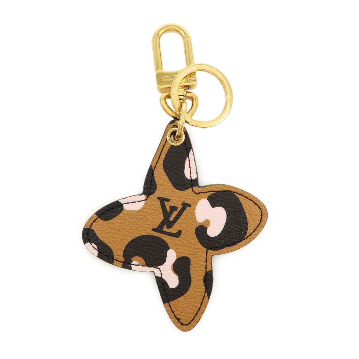 7411 - Louis Vuitton Illustre Wild At Heart Bag Charm Key Ring
