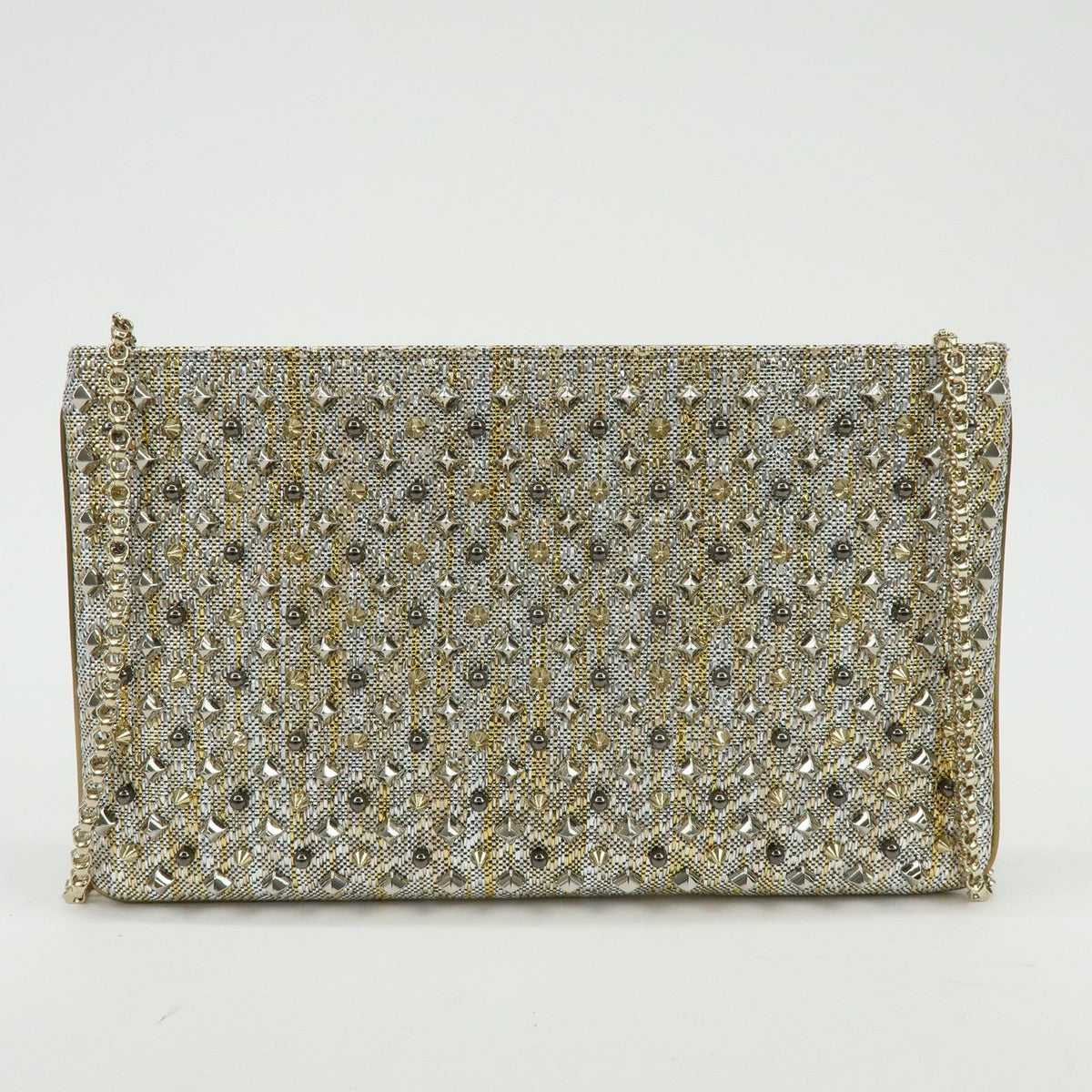 7410 - Christian Louboutin Glitter Patent Leather Crossbody Bag