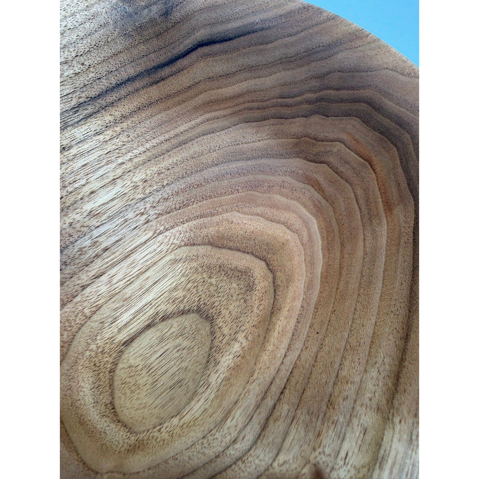 Hand-Turned Butternut Wood Bowl
