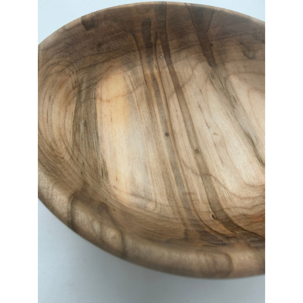 Ambrosia Maple Individual Salad Bowls, Set of 5, Handcrafted Wood, 5.25 x 1.75 Inches, SKU 1467