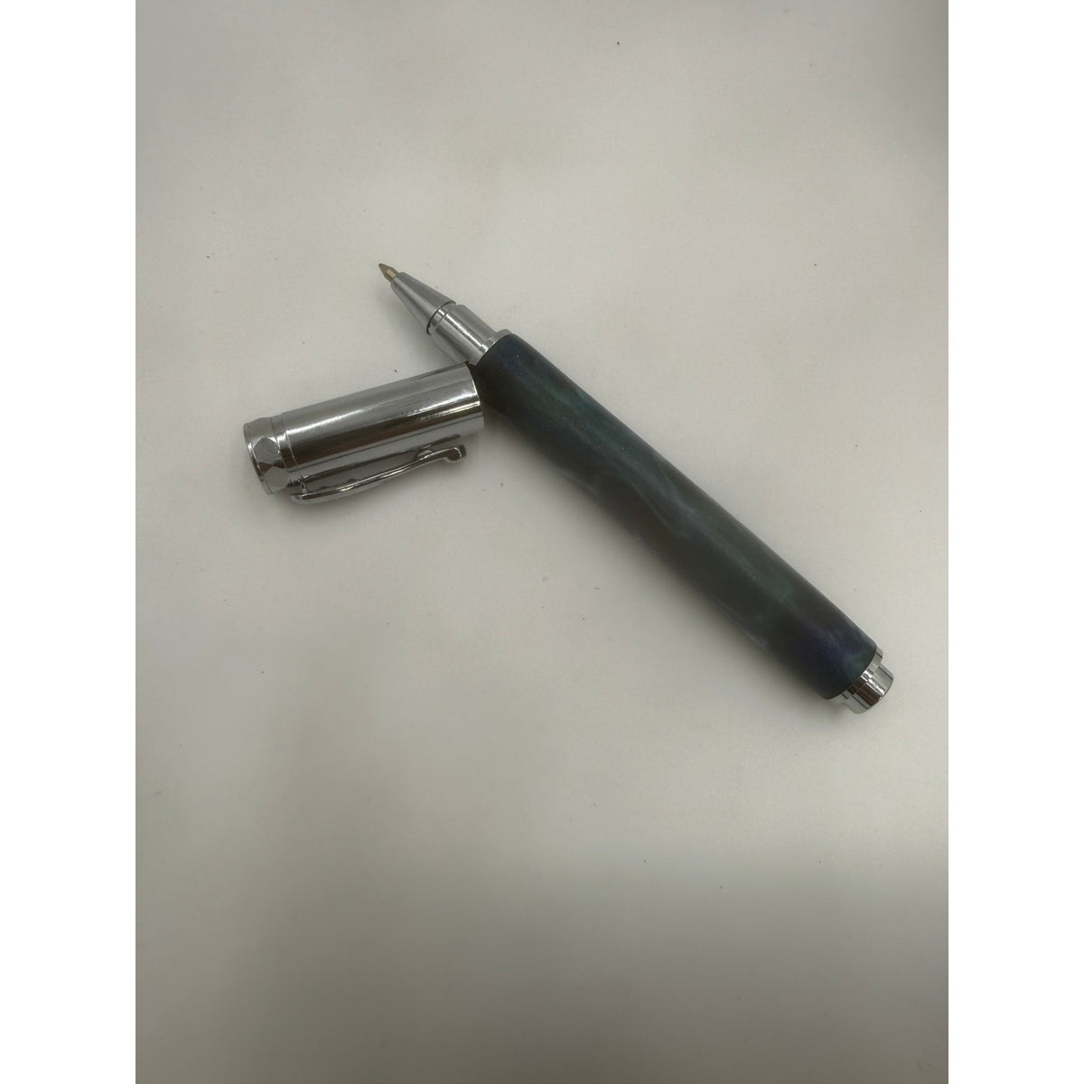 Zen Rollerball Pen with Diamondcast Body, Hand Turned, Multicolor, Deluxe Writing Gift, SKU 1472
