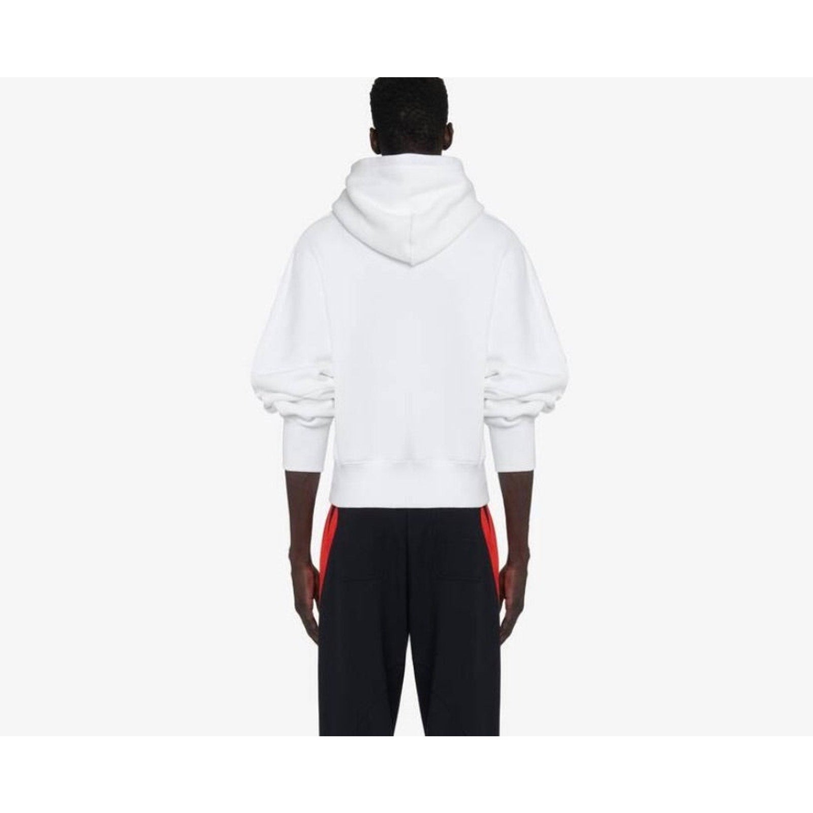 Alexander McQueen Embroidered Logo Hooded Sweatshirt - Size Mens S - NWT