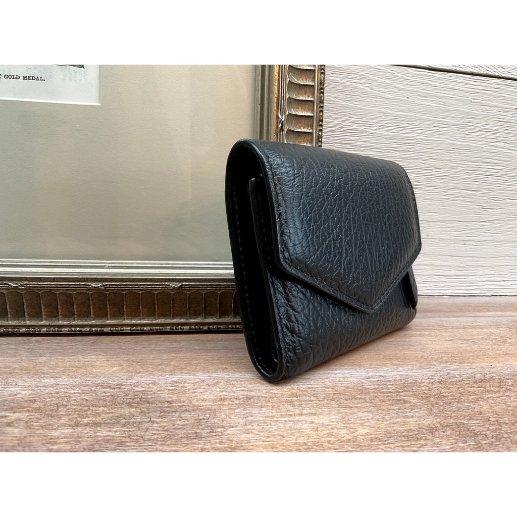 MAISON MARGEILA Black Compact Wallet