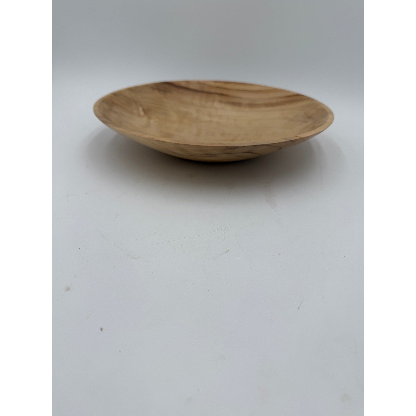 Cottonwood Burl Hand Turned Serving Bowl, 11.25 x 2 in, artisanal wood decor, functional centerpiece, durable finish