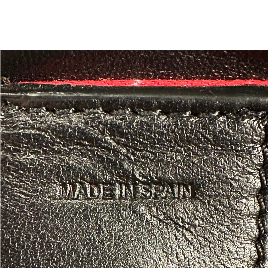 Christian Louboutin Mouchara Eyelet Mini Crossbody Black NWT