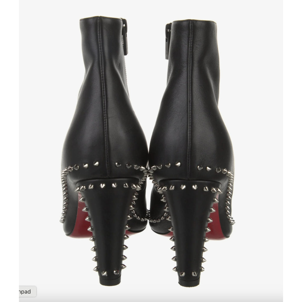 4653 - Christian Louboutin Vidura 85 Calfskin Bootie - Size 41 - NIB