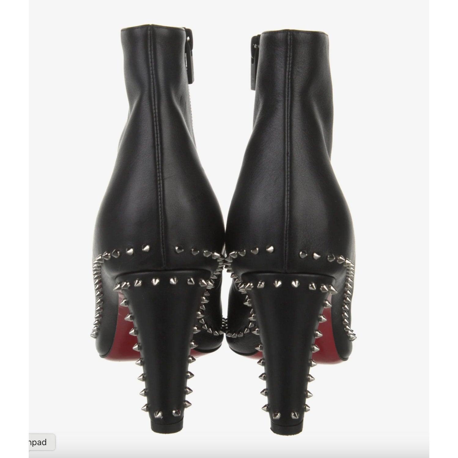4653 - Christian Louboutin Vidura 85 Calfskin Bootie - Size 41 - NIB