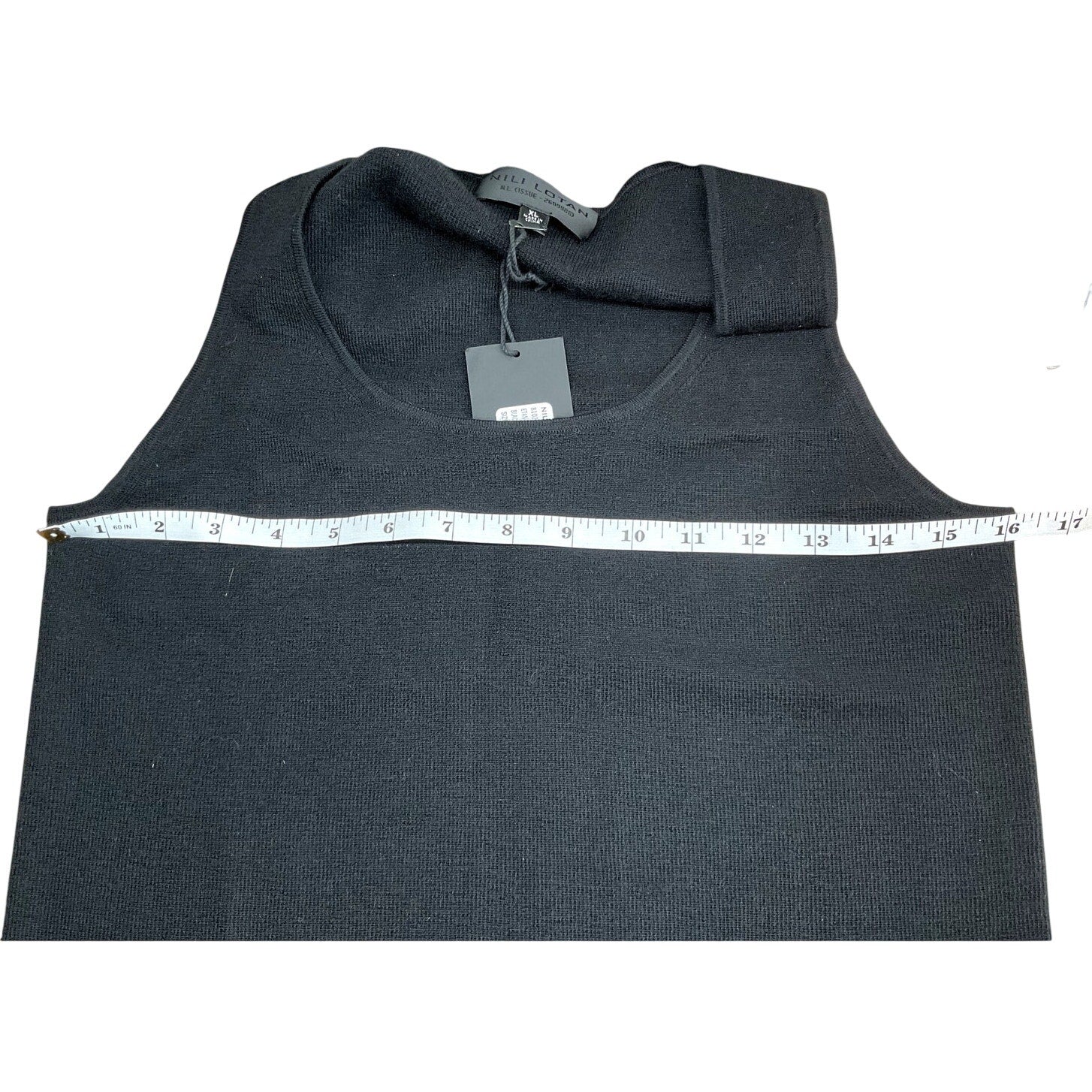 NILI LOTAN Etana 100% cashmere tank - Size XL NWT