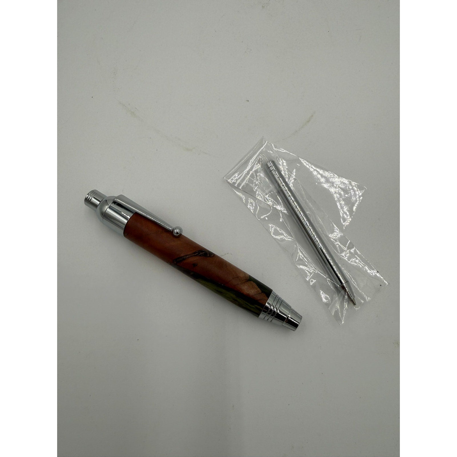 Hand Turned Pencil With Interchangeable Pen Insert, Large 5.6 mm Lead, Sketching Pencil, Handmade High Quality