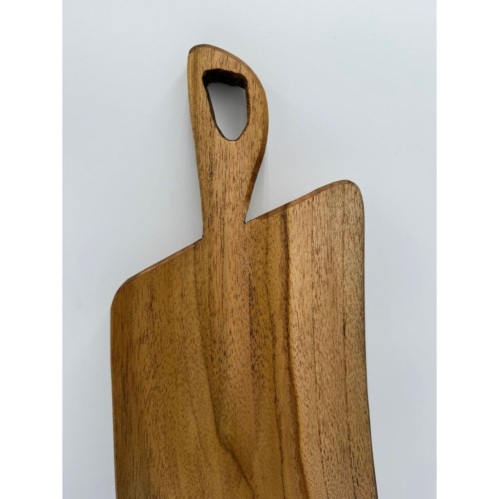 Teak Charcuterie Board with Antique Finish