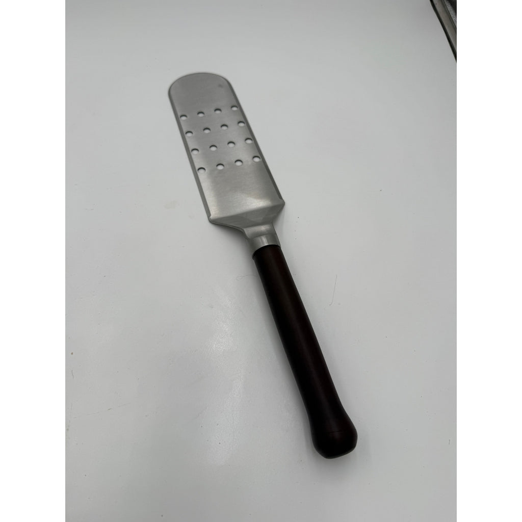 Handcrafted Griddle Spatula Set of 3, Roasted Maple Handles, Stainless Steel Blades, Gift Box