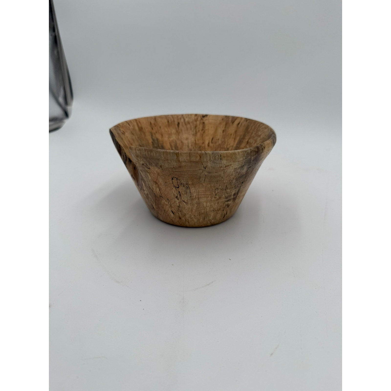 Natural Edge Spaulted Maple Bowl