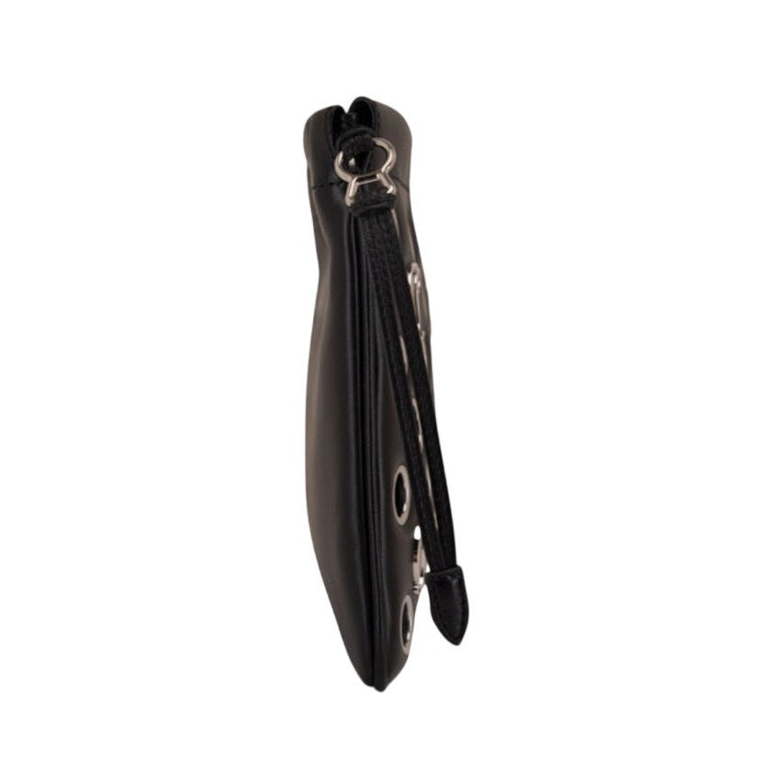 Christian Louboutin Mouchara Eyelet Mini Crossbody Black NWT