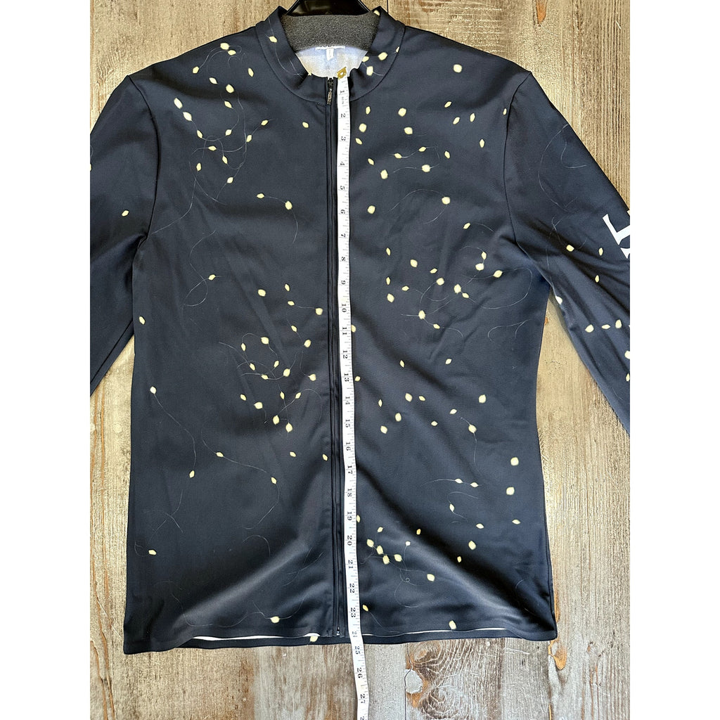 Loewe 2023 slim fit LED light print stretch zip up jacket