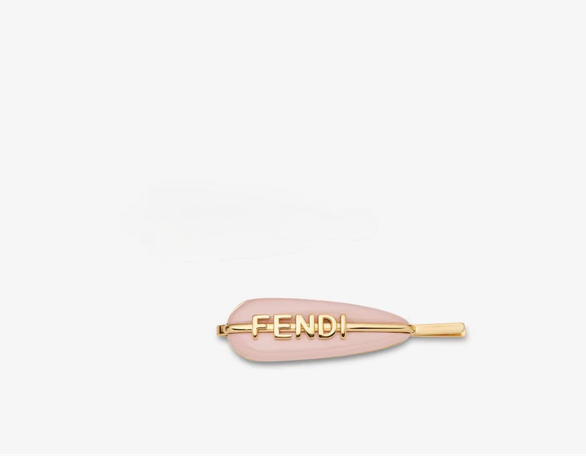 7559 - Fendigraphy Hair Pin in Pink - New - Image 2