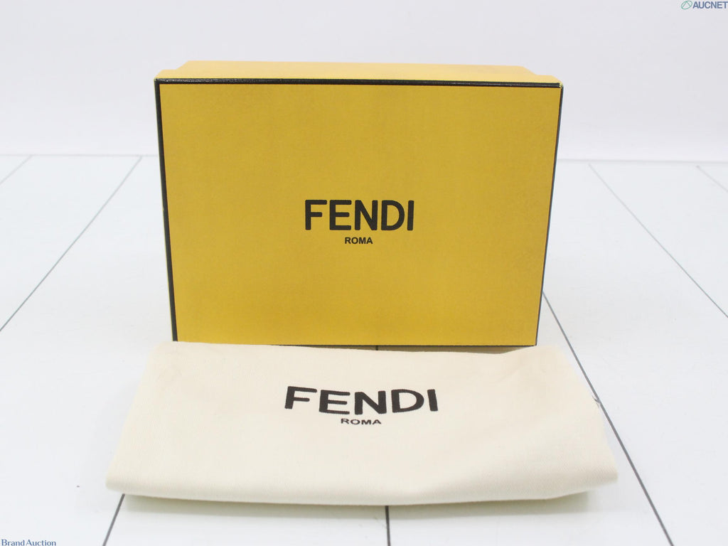7620 - Fendi Fox Fur Pom Pom Light Grey Bag Charm - Image 4