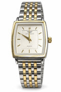Gianello Bravura Square Two Tone Link Quartz Watch GNL7817TT - Image 1