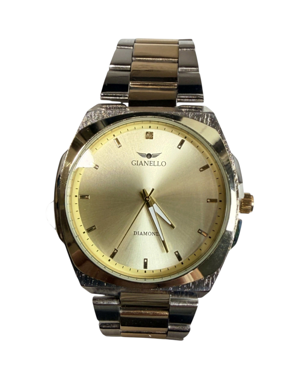Gianello Liron 40mm Diamond Two Tone Watch - NIB - Image 1