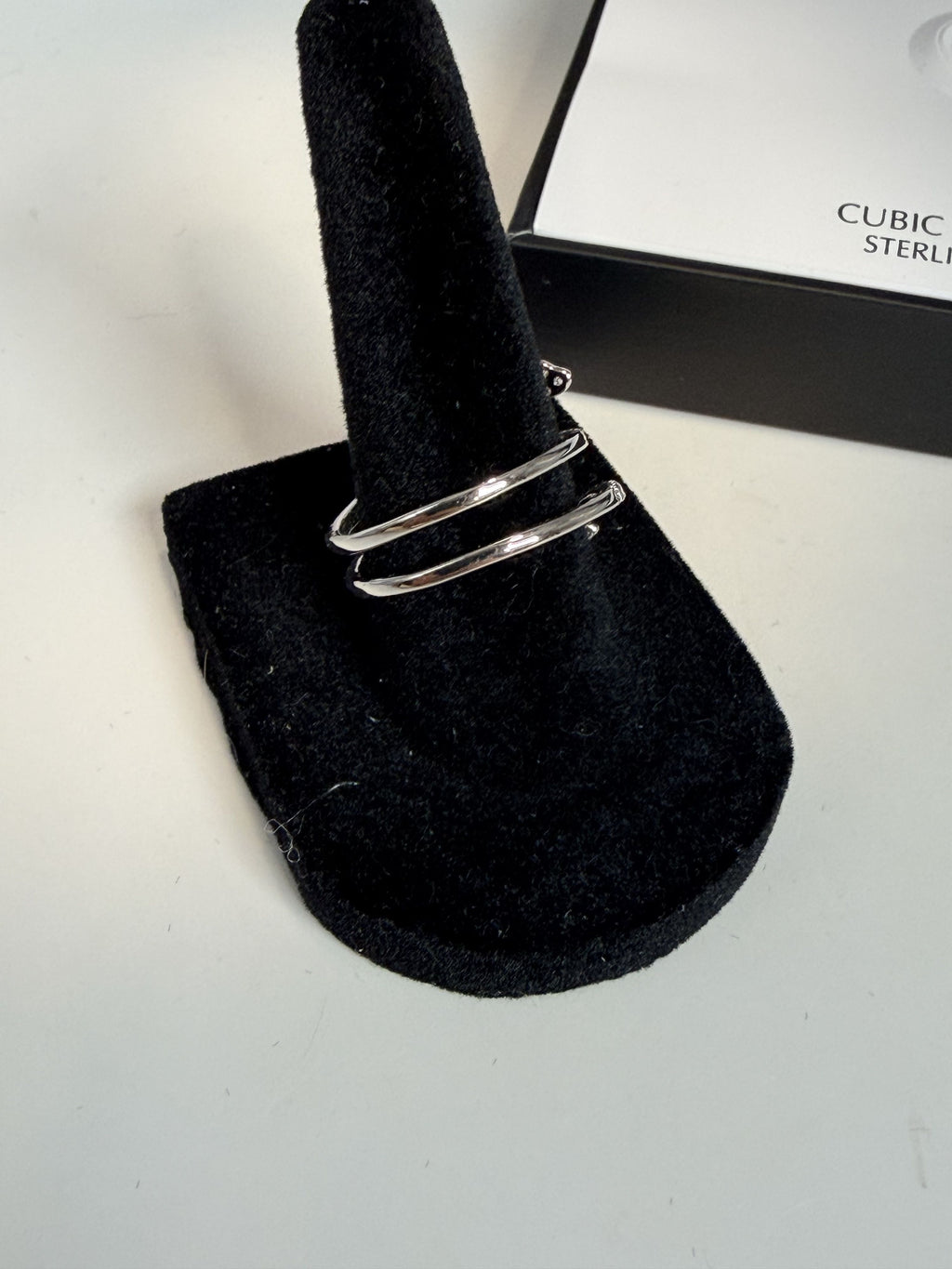 Giani Bernini Cubic Zirconia Butterfly Wrap Ring in Sterling Silver Size 8 - NIB