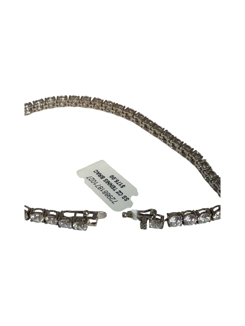 Giani Bernini Sterling Silver Cubic Zirconia Tennis Bracelet - NIB