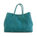 6937 - Hermes Nagonda Leather Garden Party PM Teal
