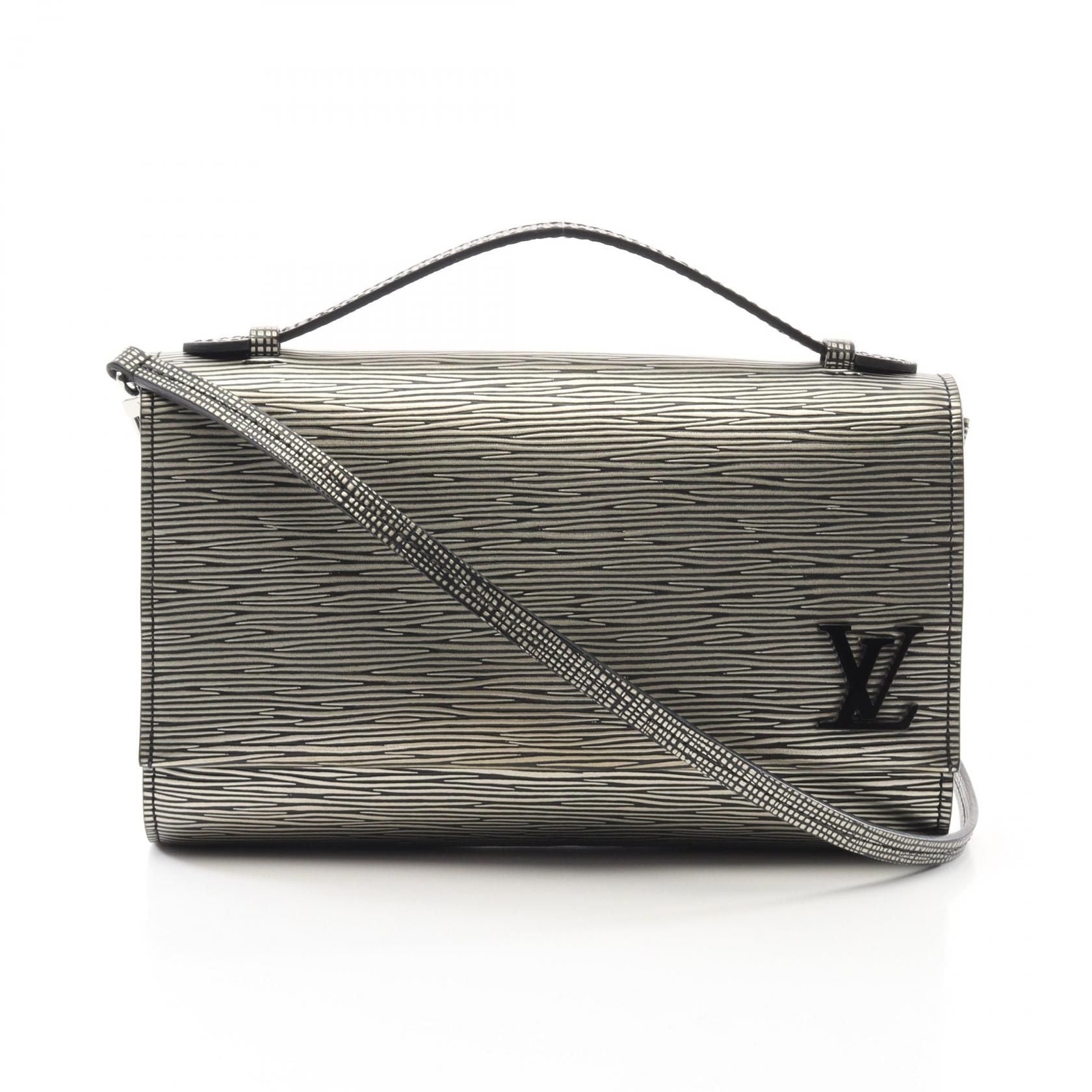 Louis Vuitton Clerry Handbag - Black/Gold Epi Leather