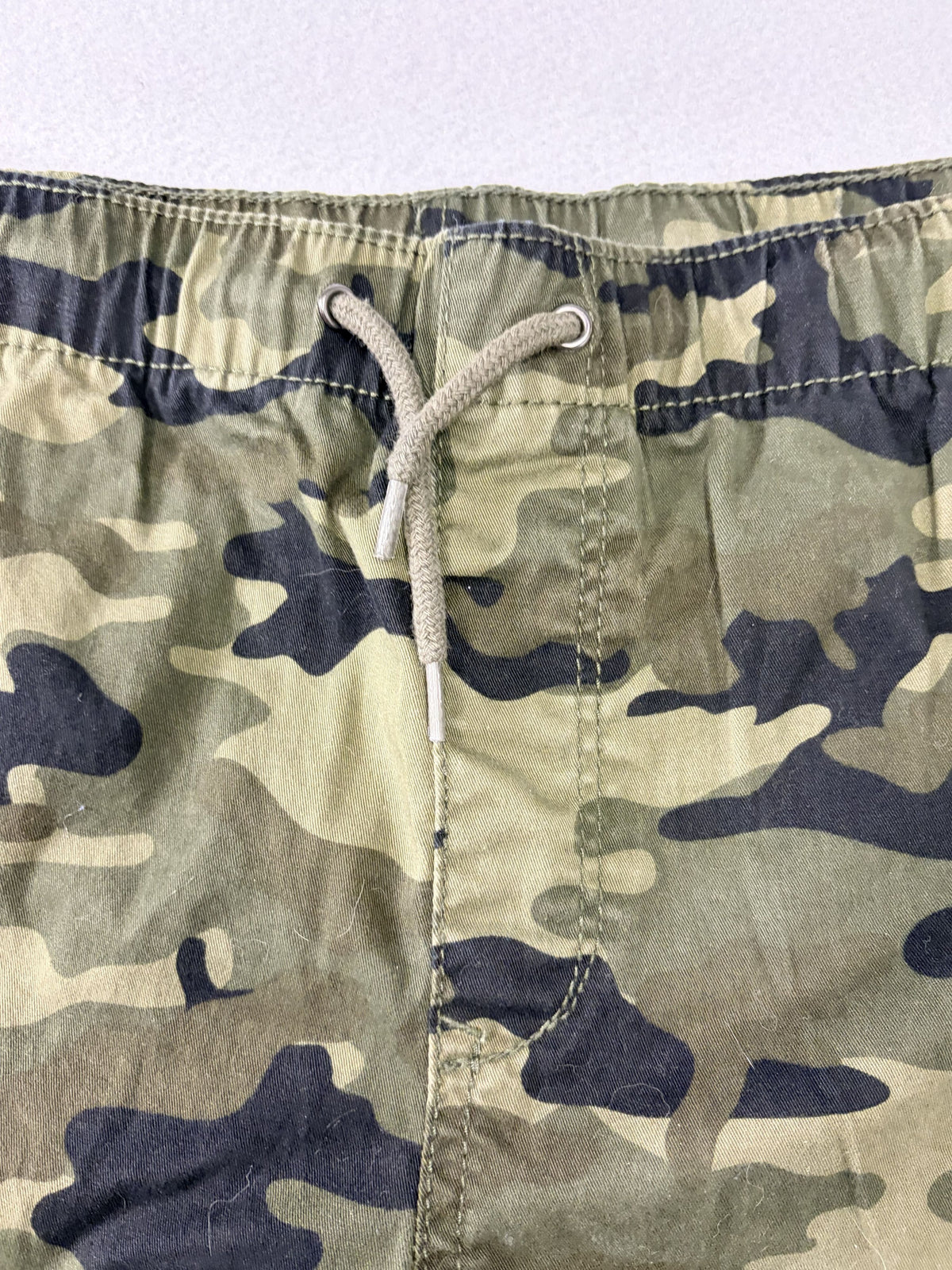 Lazer Jogger Pants Green camouflage Size 16 Camo Elastic Cuffs - Image 3