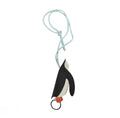7655 - Loewe Penguin Leather Bag Charm - Image 1