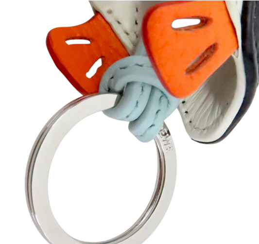 7655 - Loewe Penguin Leather Bag Charm - Image 6