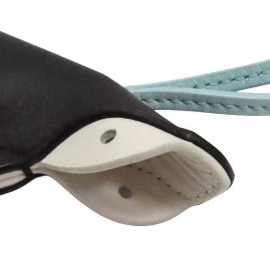 7655 - Loewe Penguin Leather Bag Charm - Image 7