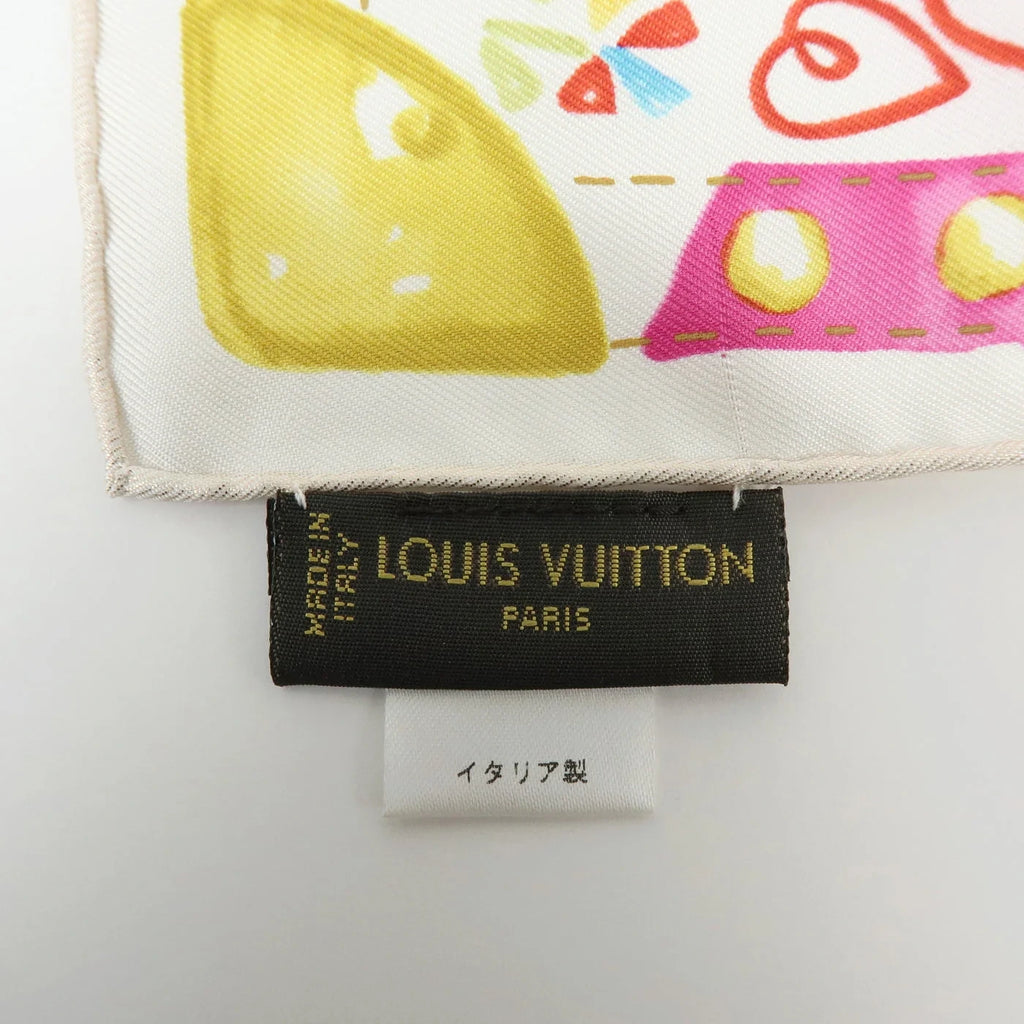 6835 - Louis Vuitton 100% Silk Scarf Voyage Autour De Ma Malle Promenade Kyoto Pink - Image 9