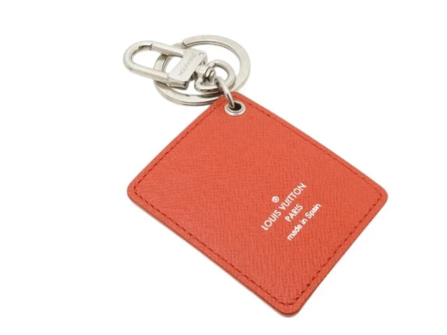 7536 - Louis Vuitton Porte-Clés Illustr Graphite Christmas Key Holder Black - Image 2