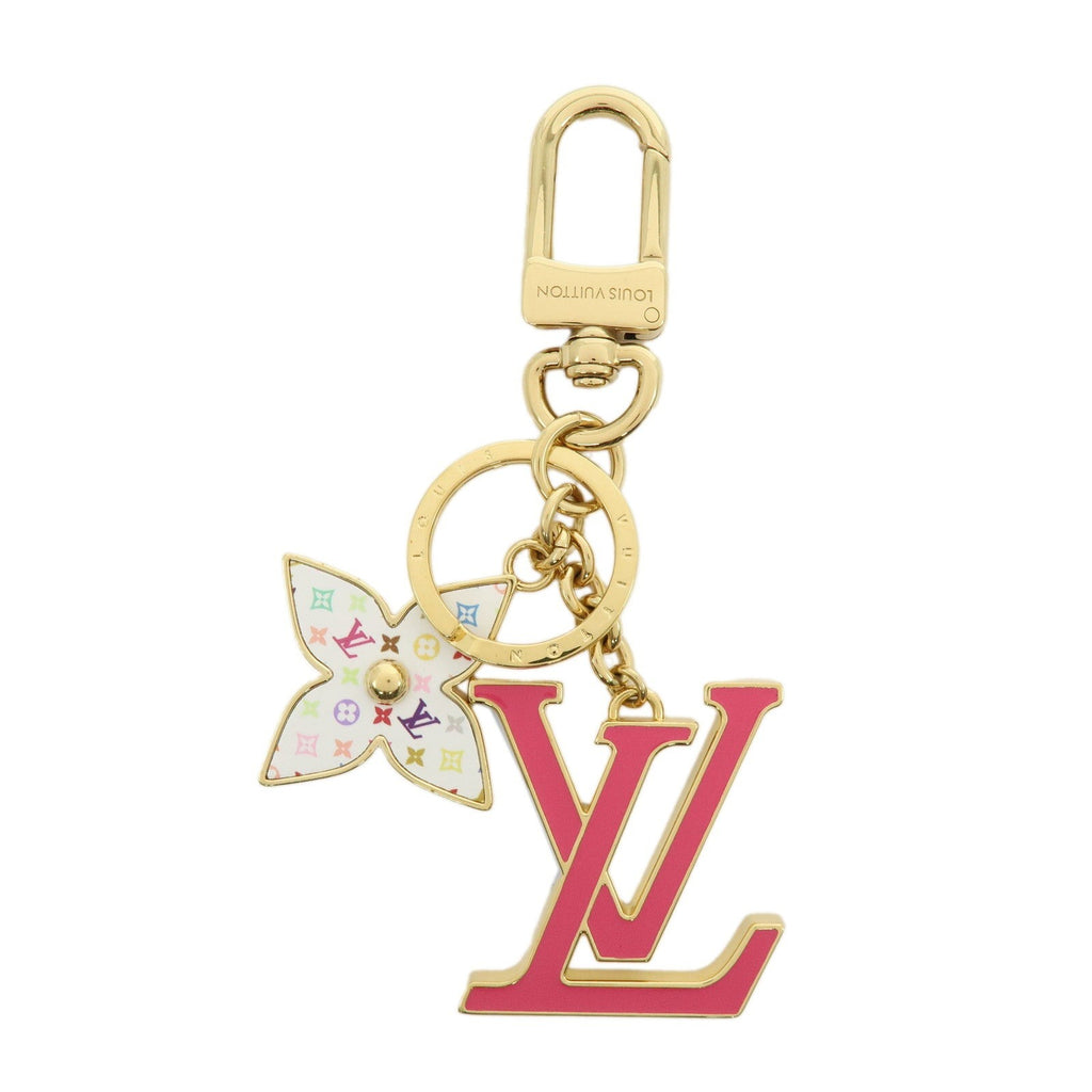 7589 - Louis Vuitton x Takashi Murakami Iconic Bag Charm Key Holder Multicolor - Image 1